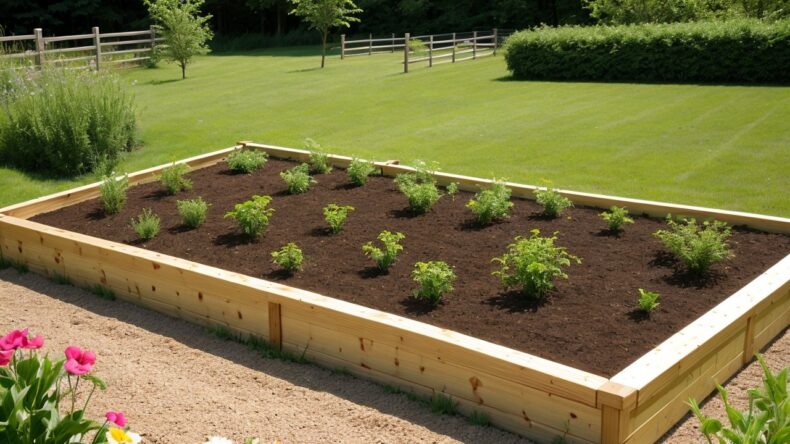 Как построить высокую грядку без единого гвоздя 4 Как построить высокую грядку без единого гвоздя