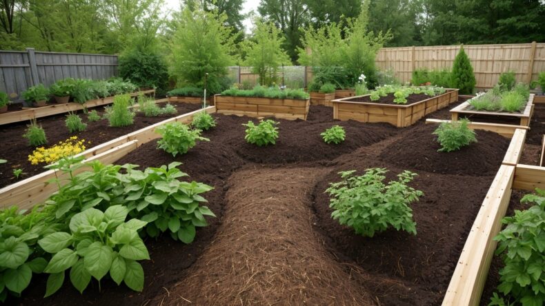 Использование компостных ящиков на верхней части высоких грядок для эффективного удобрения 2 Использование компостных ящиков на верхней части высоких грядок для эффективного удобрения