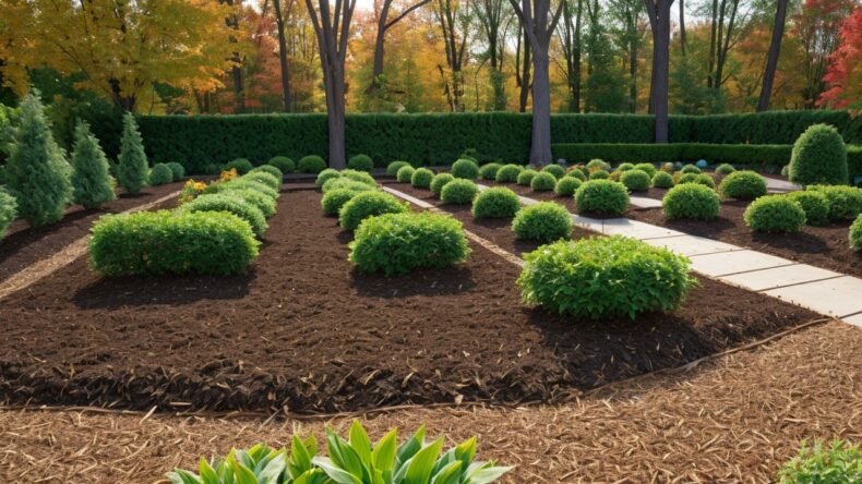 Использование мульчи для защиты грунта и борьбы с вредителями в осенний сезон Различные виды мульчи и их преимущества в подготовке грядок к зиме 2 Использование мульчи для защиты грунта и борьбы с вредителями в осенний сезон Различные виды мульчи и их преимущества в подготовке грядок к зиме